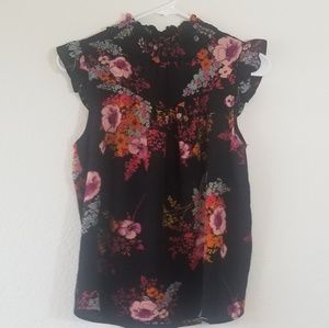 Monteau| Flower Blouse NWT
